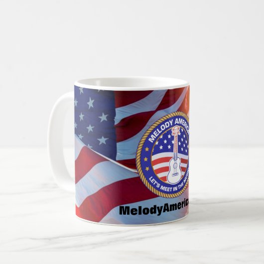 Melody America Tasse (Vorderseite Links)