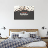 MELODY DES TORAH Bar Bat Mitzvah Sign in Board Leinwanddruck (Insitu (Schlafzimmer))