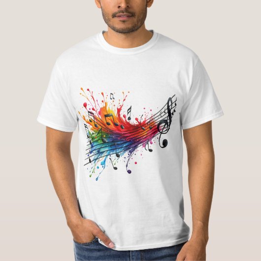 Melody Masterpiece Man T_Shirt T-Shirt (Vorderseite)