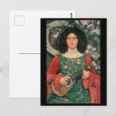 Melody (Musica), c. 1895/1897, eingereicht von Kat Postkarte (Vorne/Hinten)