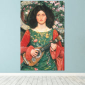 Melody (Musica), c. 1895/1897, von Kate Bunce Leinwanddruck (Insitu (Holzboden))