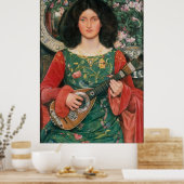Melody (Musica), c. 1895/1897, von Kate Bunce Poster (Küche)