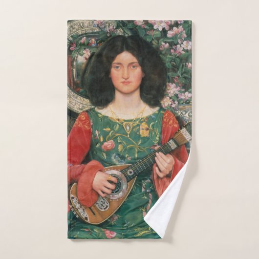 "Melody (Musica)" Kunsthandtuch Handtuch (Handtuch)