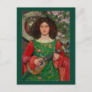 Melody (Musica) von Kate Elizabeth Bunce Feiertagspostkarte