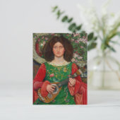 Melody (Musica) von Kate Elizabeth Bunce Postkarte (Stehend Vorderseite)