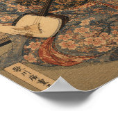 Melody of the Shamisen Poster (Ecke)