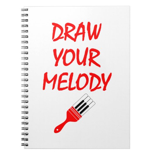 Melody-Pinole Notizblock (Vorderseite)