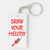 Melody-Pinole Schlüsselanhänger (Rückseite)