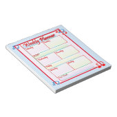 Melody Weekly Planner Notepad Notizblock (angewinkelt)