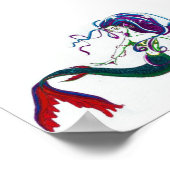 Melody's Mermaid Poster (Ecke)