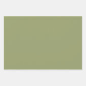 Melon & Basil Wrapping Paper Flat Sheet Set of 3 Geschenkpapier Set (Vorderseite 3)