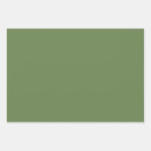 Melon & Basil Wrapping Paper Flat Sheet Set of 3 Geschenkpapier Set (Vorderseite 2)