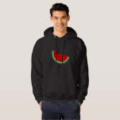 Melon Bite Summer Watermelon Fruit Melon Seed Bite Hoodie (Vorne ganz)