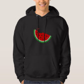 Melon Bite Summer Watermelon Fruit Melon Seed Bite Hoodie (Vorderseite)