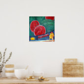 Melon Blushing Poster (Küche)