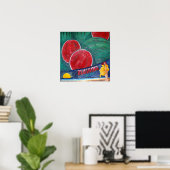 Melon Blushing Poster (Heimbüro)