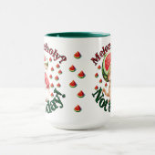 Melon-Choly? Heute nicht! - Niedliche Katze mit Wa Tasse (Zentrum)