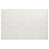 Melon Dreamtime Watercolor Wolken Stoff (Fat Quarter (45,7 x 55,9 cm))