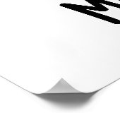 Melon-dy Funny Melon Pun Poster (Ecke)