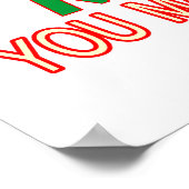 Melon Dyslexia Poster (Ecke)