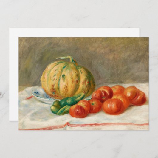Melon et Tomates | Pierre-Auguste Renoir (Vorne/Hinten)