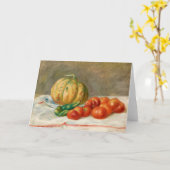 Melon et Tomates | Pierre-Auguste Renoir Karte (Gelbe Blume)