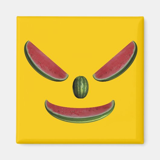 Melon Face Magnet (Vorne)