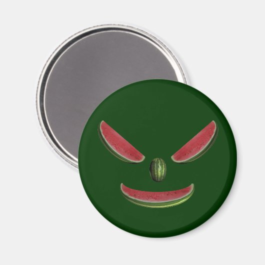 Melon Face Magnet (Vorderseite/Rückseite)