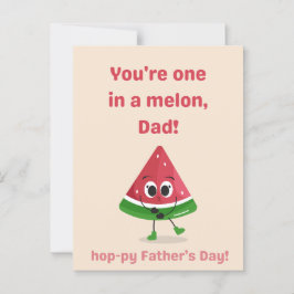 Melon Father's Day Edition Postkarte
