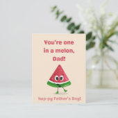 Melon Father's Day Edition RSVP Karte (Stehend Vorderseite)