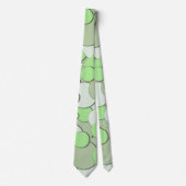 Melon Green Monochrome Krawatte (Vorderseite)