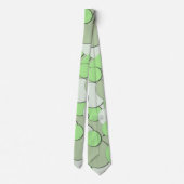Melon Green Monochrome Krawatte (Rückseite)