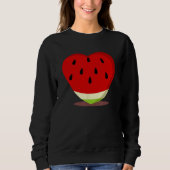 Melon Heart  I Summer Sweatshirt (Vorderseite)