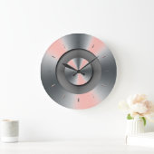 Melon Highlights Monochrome Große Wanduhr (Zuhause)