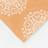 Melon Mandala Fleecedecke (Ecke)