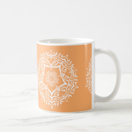 Melon Mandala Kaffeetasse (Rechts)