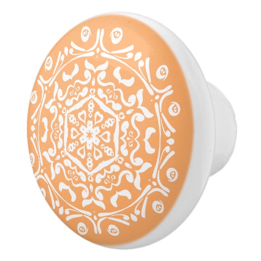 Melon Mandala Keramikknauf (Rechts)