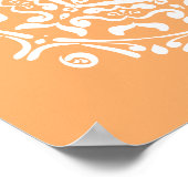 Melon Mandala Poster (Ecke)
