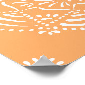 Melon Mandala Poster (Ecke)