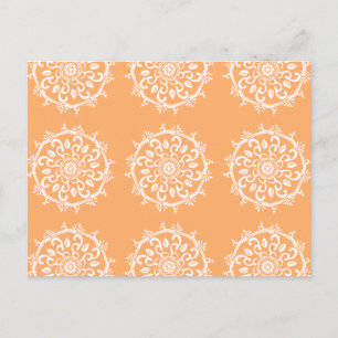 Melon Mandala Postkarte
