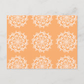 Melon Mandala Postkarte (Vorderseite)