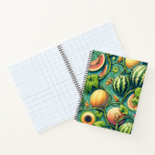 Melon Medley: Ein lebendiges Patchwork im Weingart Notizblock (Innenseite)