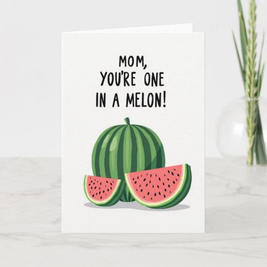 Melon Mutter Einmalige Karte (Vorderseite)