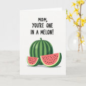 Melon Mutter Einmalige Karte (Gelbe Blume)