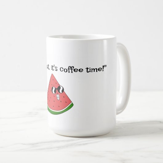 Melon Out Kaffeetasse (VorderseiteRechts)