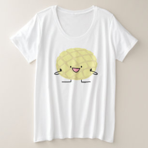 Melon Pan Japanischer Concha Süßbrotpatisserie Große Größe T-Shirt