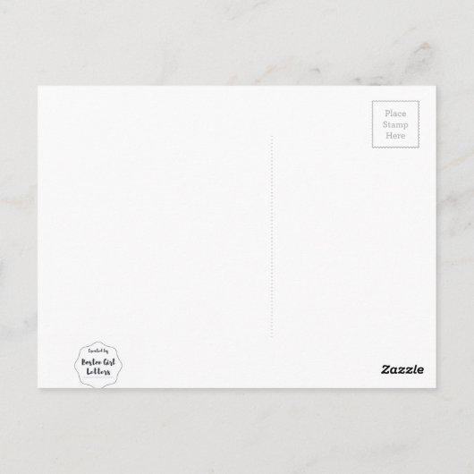 Melon Postkarte (Rückseite)