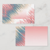 Melon Rainbow Gradient Business Cards Visitenkarte (Vorne/Hinten)