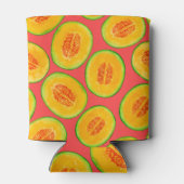 Melon-Scheiben-Aquarellmuster Dosenkühler (Rückseite)