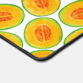 Melon-Scheiben-Aquarellmuster Schreibtischunterlage (Ecke)